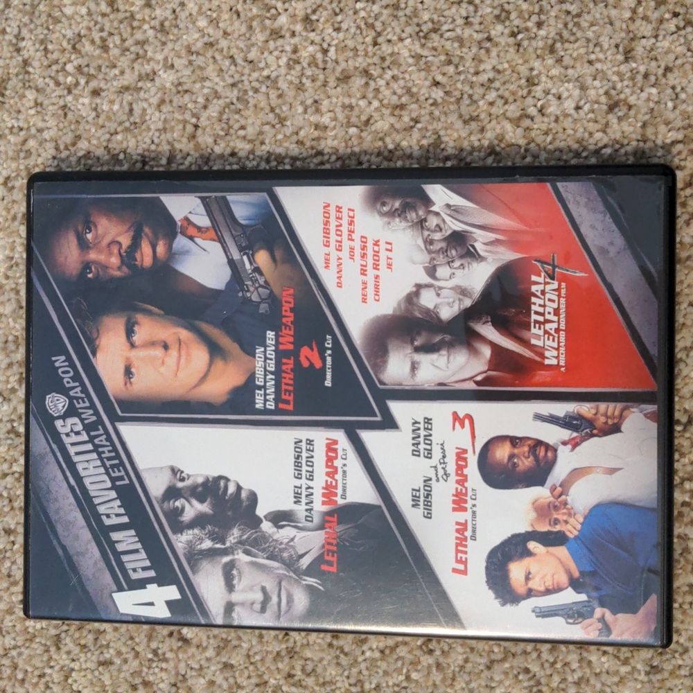 Leathal Weapon - 4 film collection